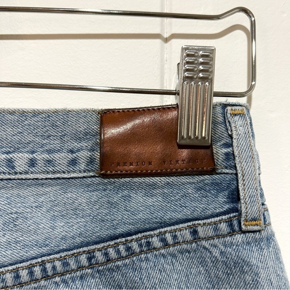 Citizens of Humanity Liya High Rise Ripped Knee Classic Fit Crop Jeans - Picture 7 of 7